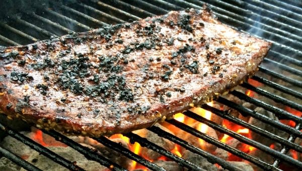 Steak grilling