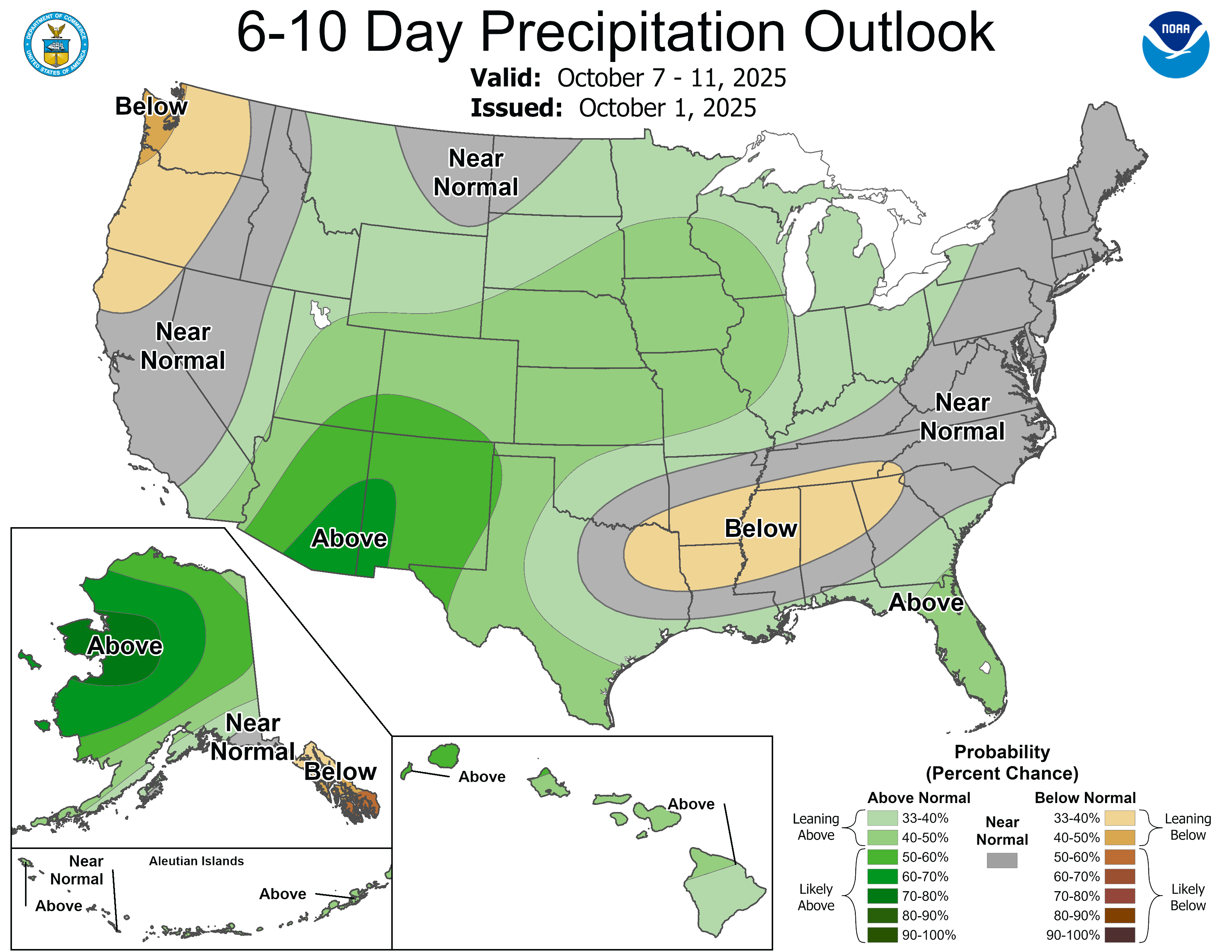 6-10 day precipitation outlook