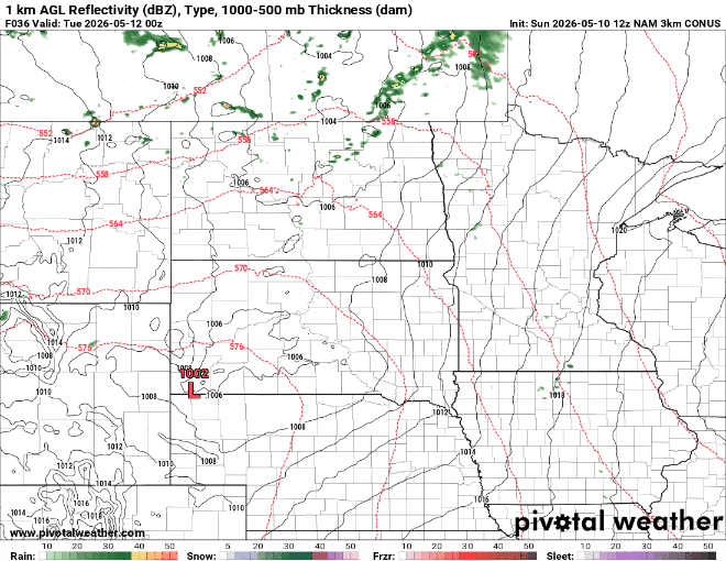 Forecast precipitation Monday 7 p.m. to Tuesday 7 a.m.