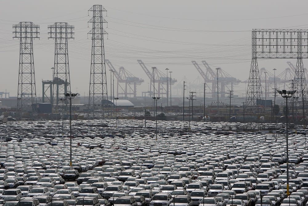 Sea of cars