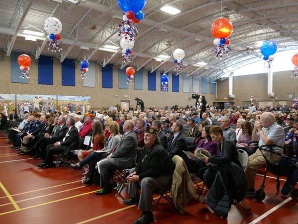 Veterans Day ceremony in Inver Grove Heights