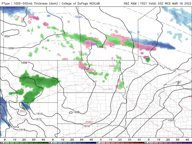 Precip loop WED