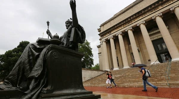 A view of Columbia University.