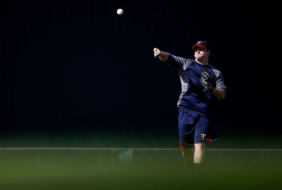 Twins pitcher Matt Capps