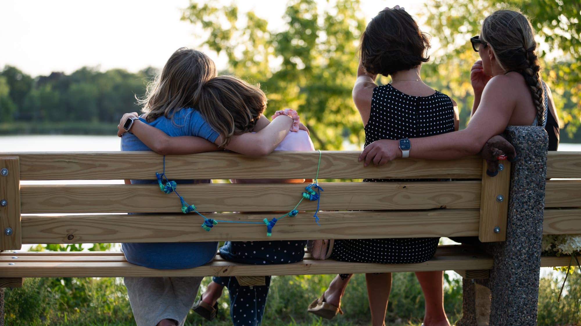 Bench honors Annunciation victim by his favorite lake