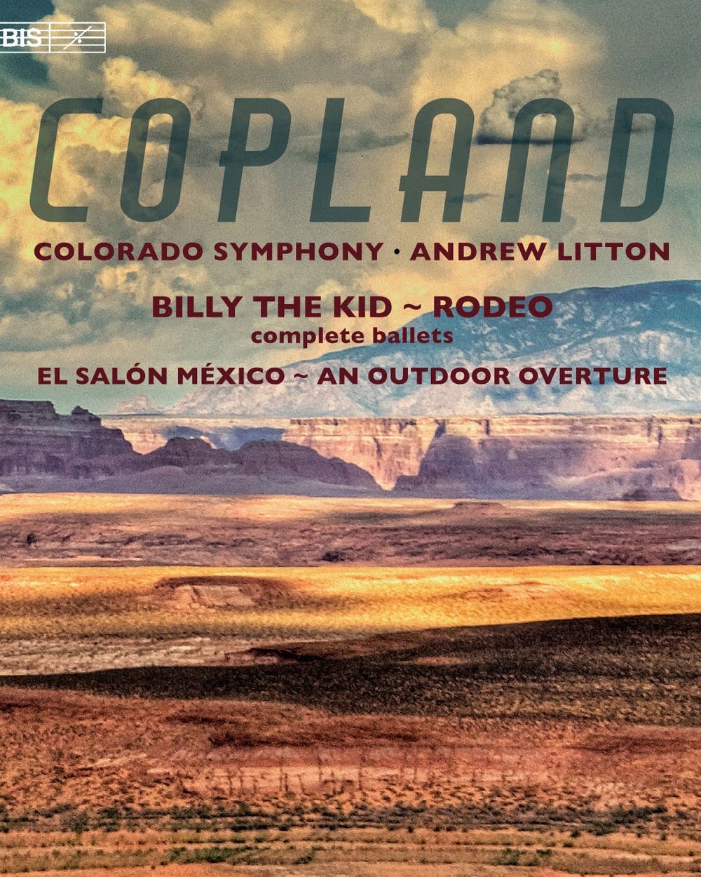 New Classical Tracks: Andrew Litton and the Colorado Symphony, Copland, image size:1000x1250