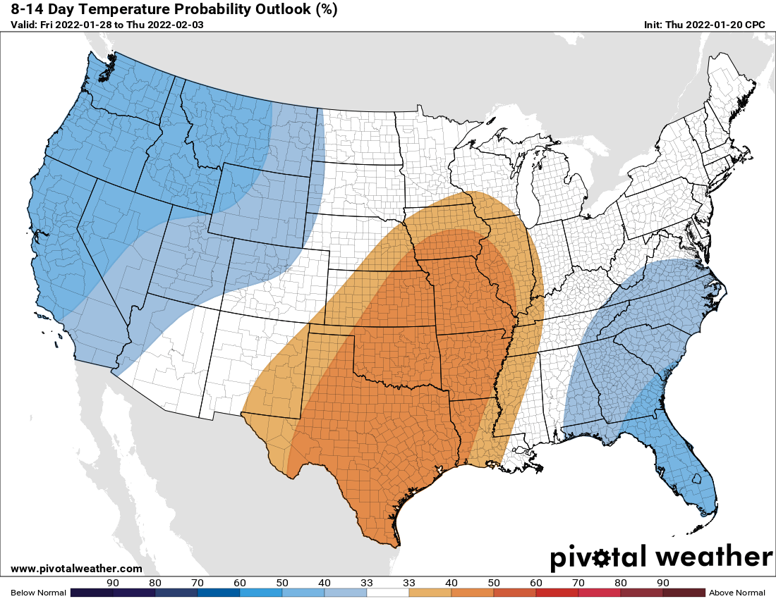 8 to 14 day outlook