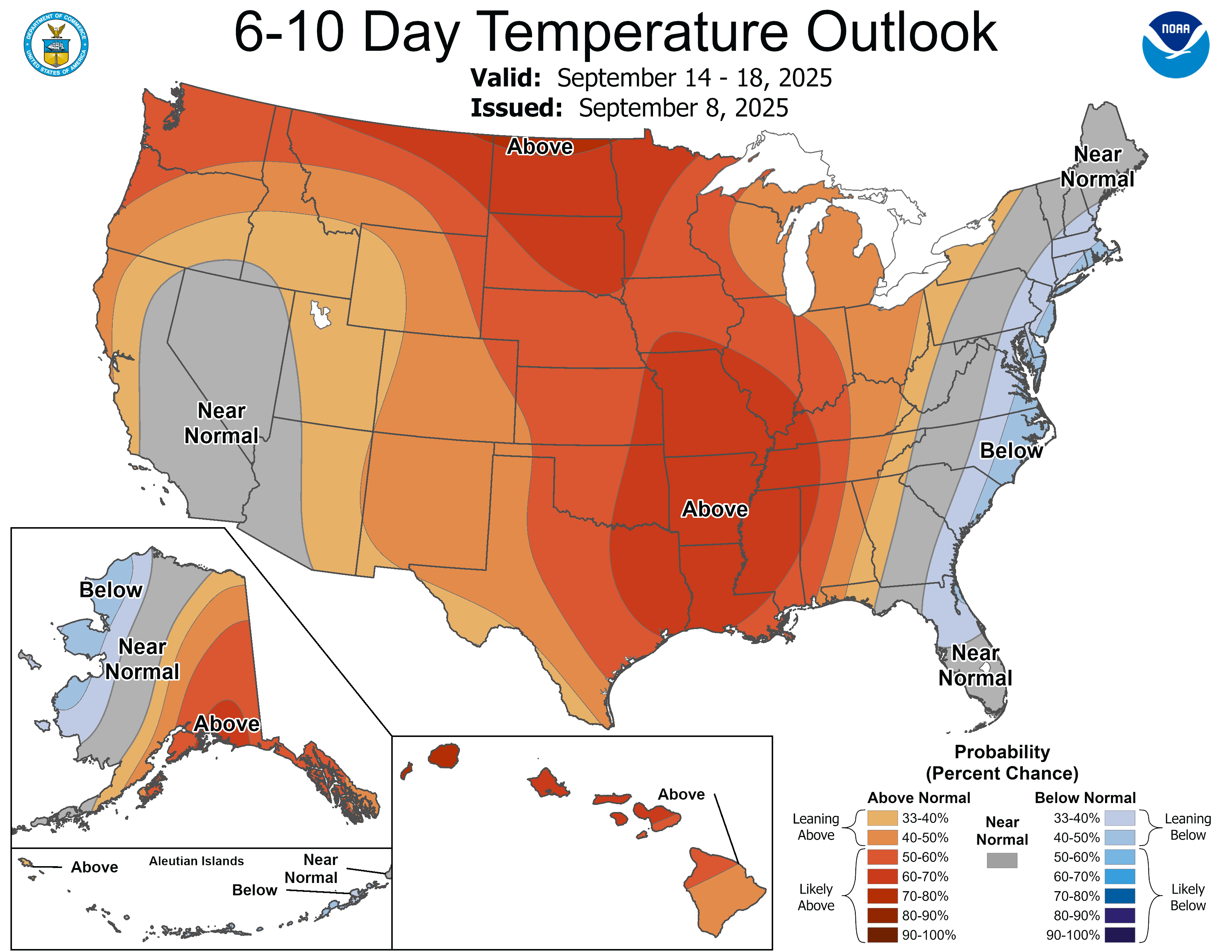 Second summer ahead: Balmy temperatures over the next 2 weeks