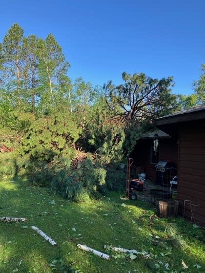 storm damage by bemidji