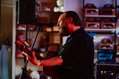 band performing on stage