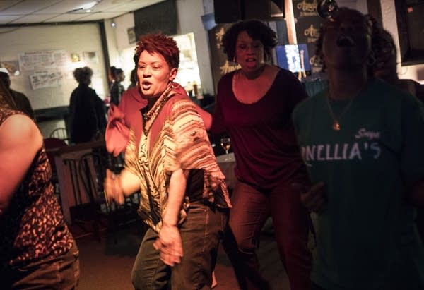 Rita Cunningham has come to dance at Arnellia's in St. Paul for 20 years.