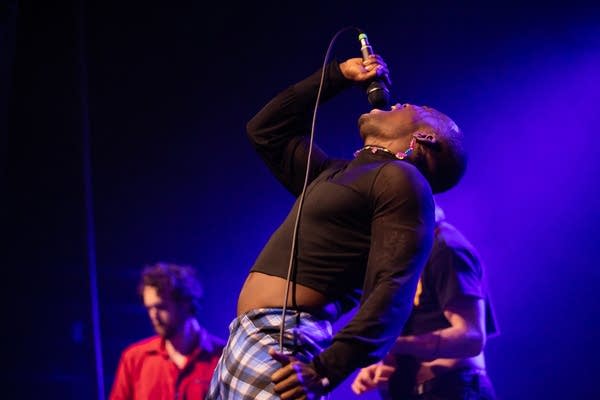 Kokou Kah performs at First Avenue's Best New Bands of 2021.