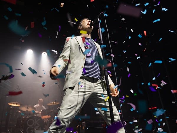 Damian Kulash of OK Go performs at The Regency Ballroom on May 19, 2025, in San Francisco, California.