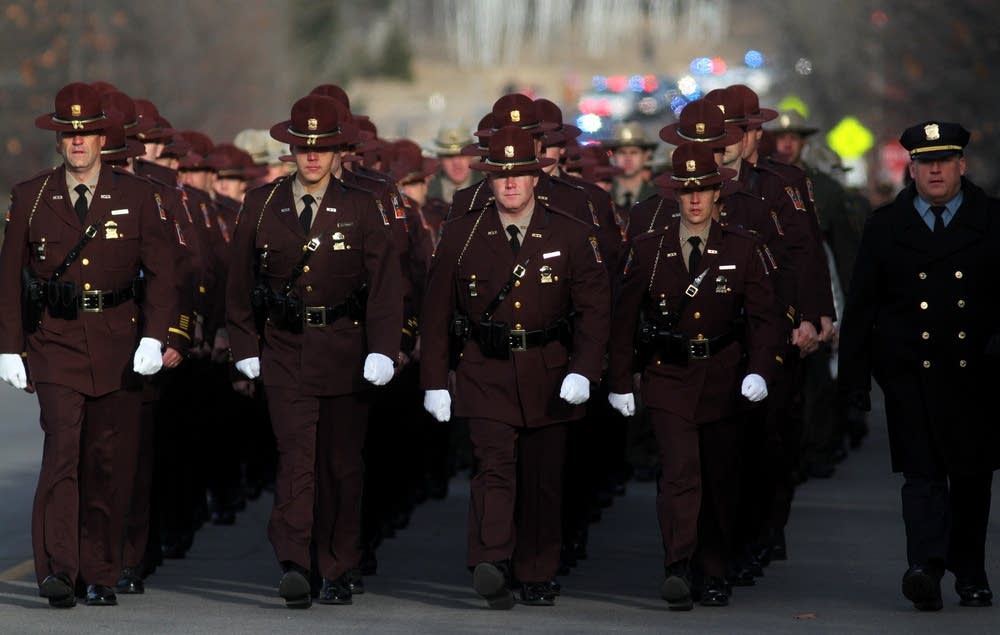 Police officer funeral
