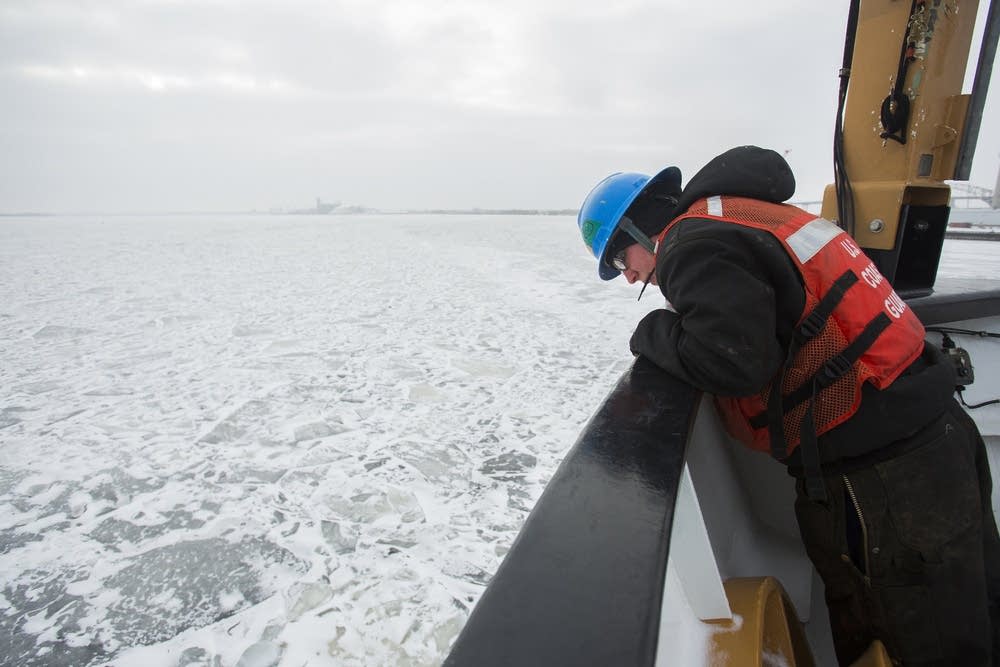 Watching ice break
