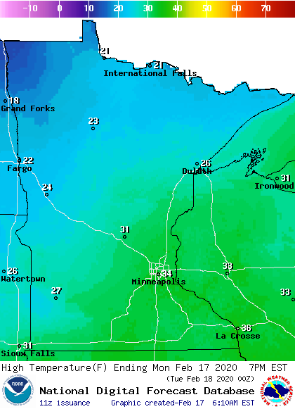 weather graphic