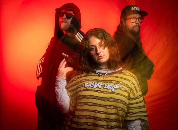 Bunny Blood (from left to right): Jared Denton Jones, Hallie Gronquist, and Josh Fetzek