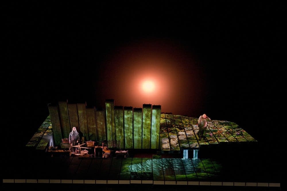 A scene from Act I from Wagner's