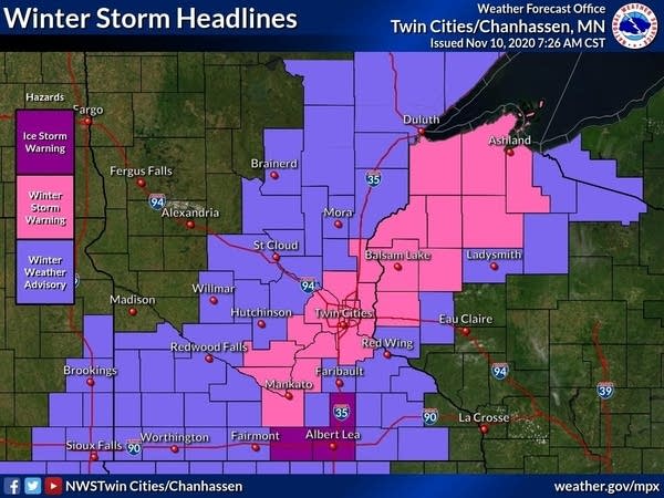 weather graphic