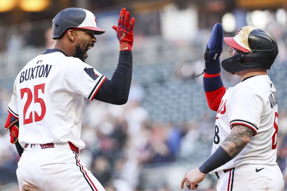 Buxton's 479-foot homer powers Twins to 6-2 win over Rangers | MPR