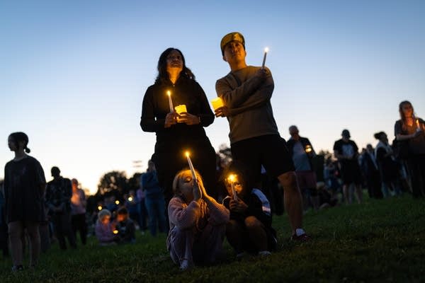 ‘It’s unthinkable:’ Thousands gather to mourn Annunciation shooting victims at vigils