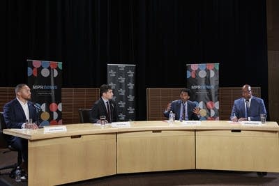 Minneapolis mayor candidates differ over policing, minimum wage at MPR News/Star Tribune debate