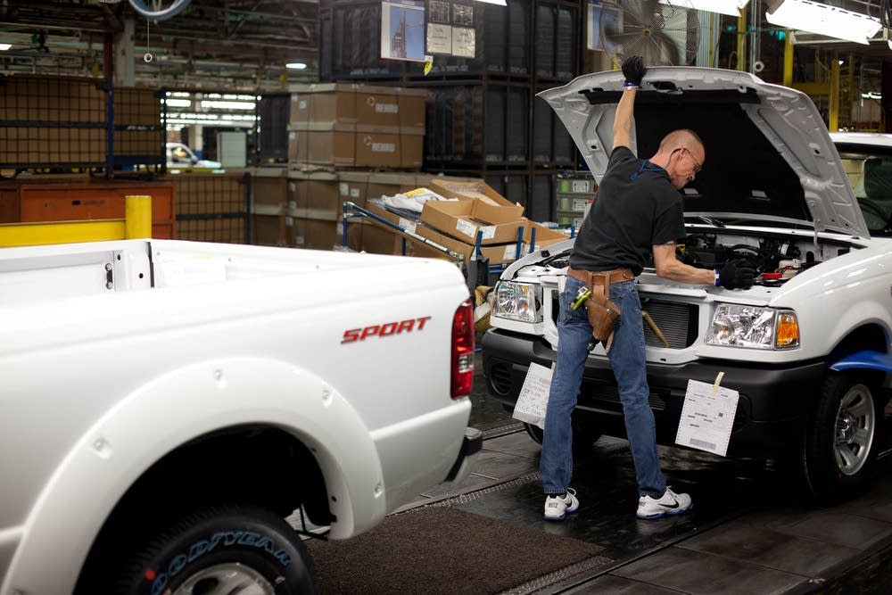 Photos Final tour of the Ford plant Minnesota Public Radio News