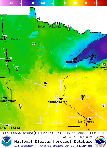 weather graphic