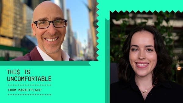 Finance writer Hanna Horvath and tech journalist Lance Ulanoff. 