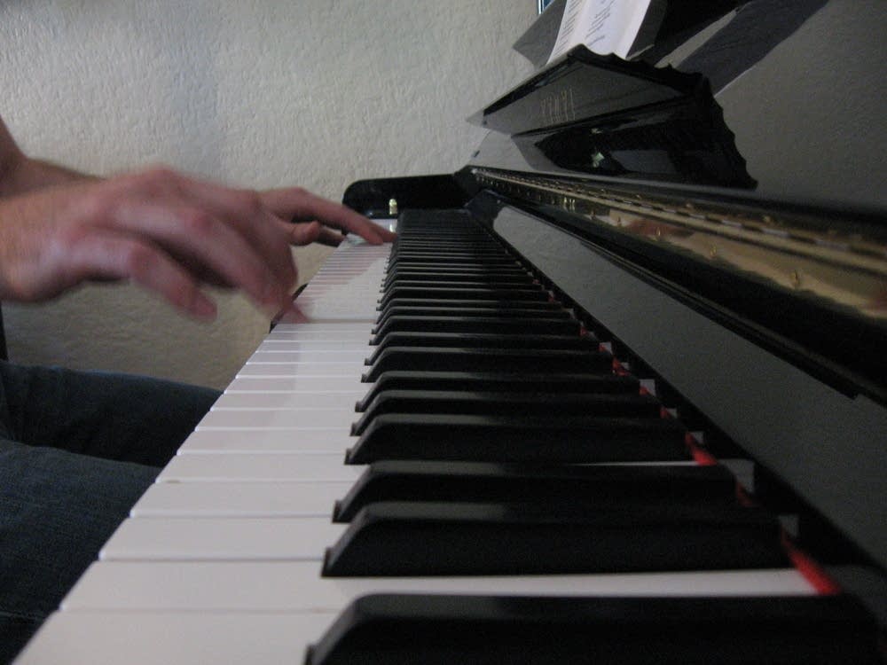 Matt Wilson on the keys