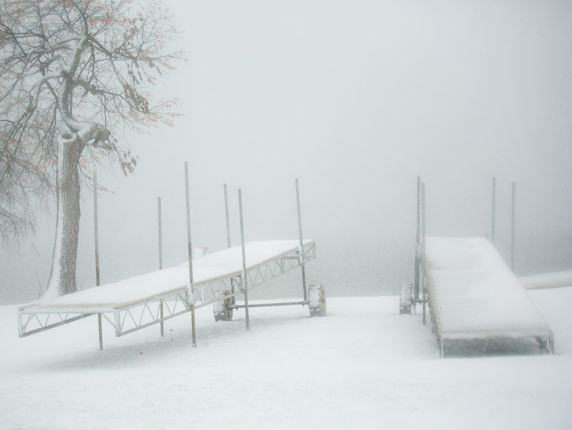 Photos Minnesotans greet the first winter storm of the season