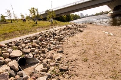 A water outlet just in case