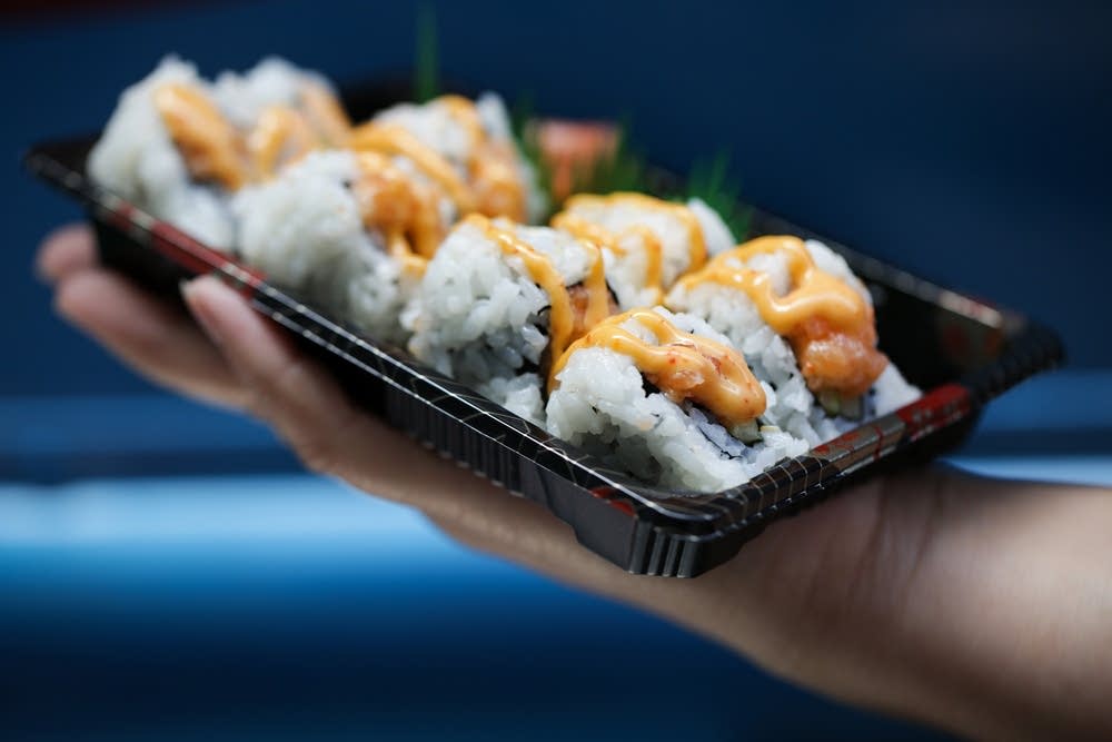 Sushi Daruma's salmon roll