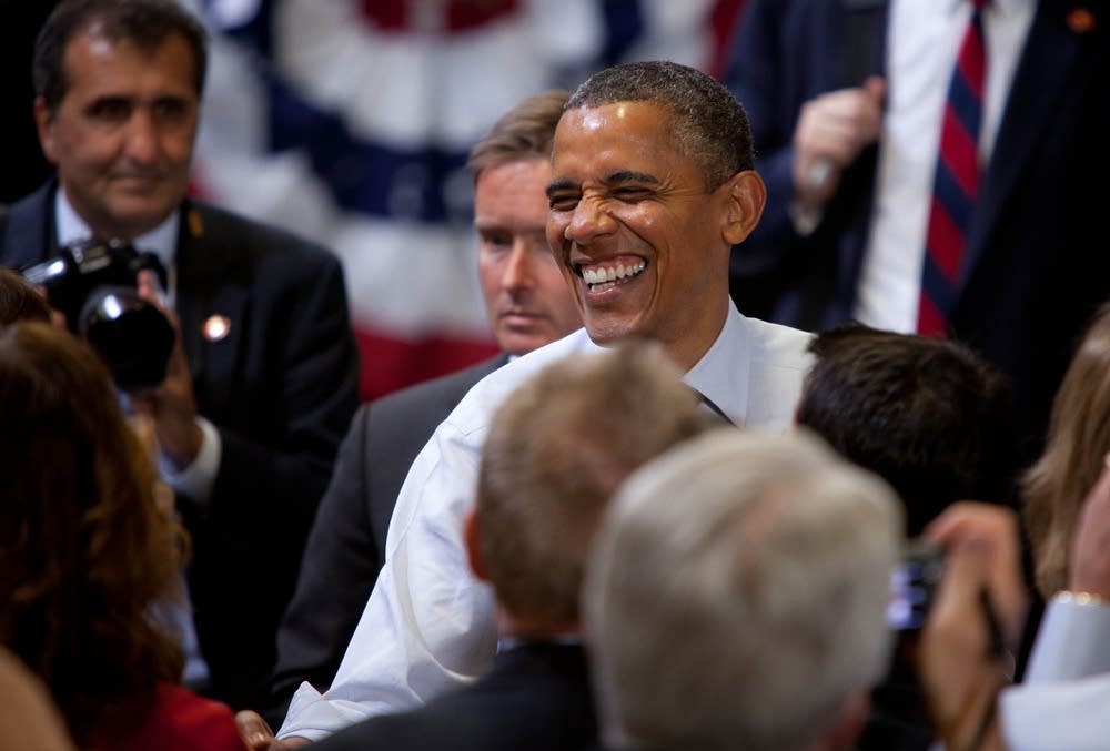 President Obama in Golden Valley