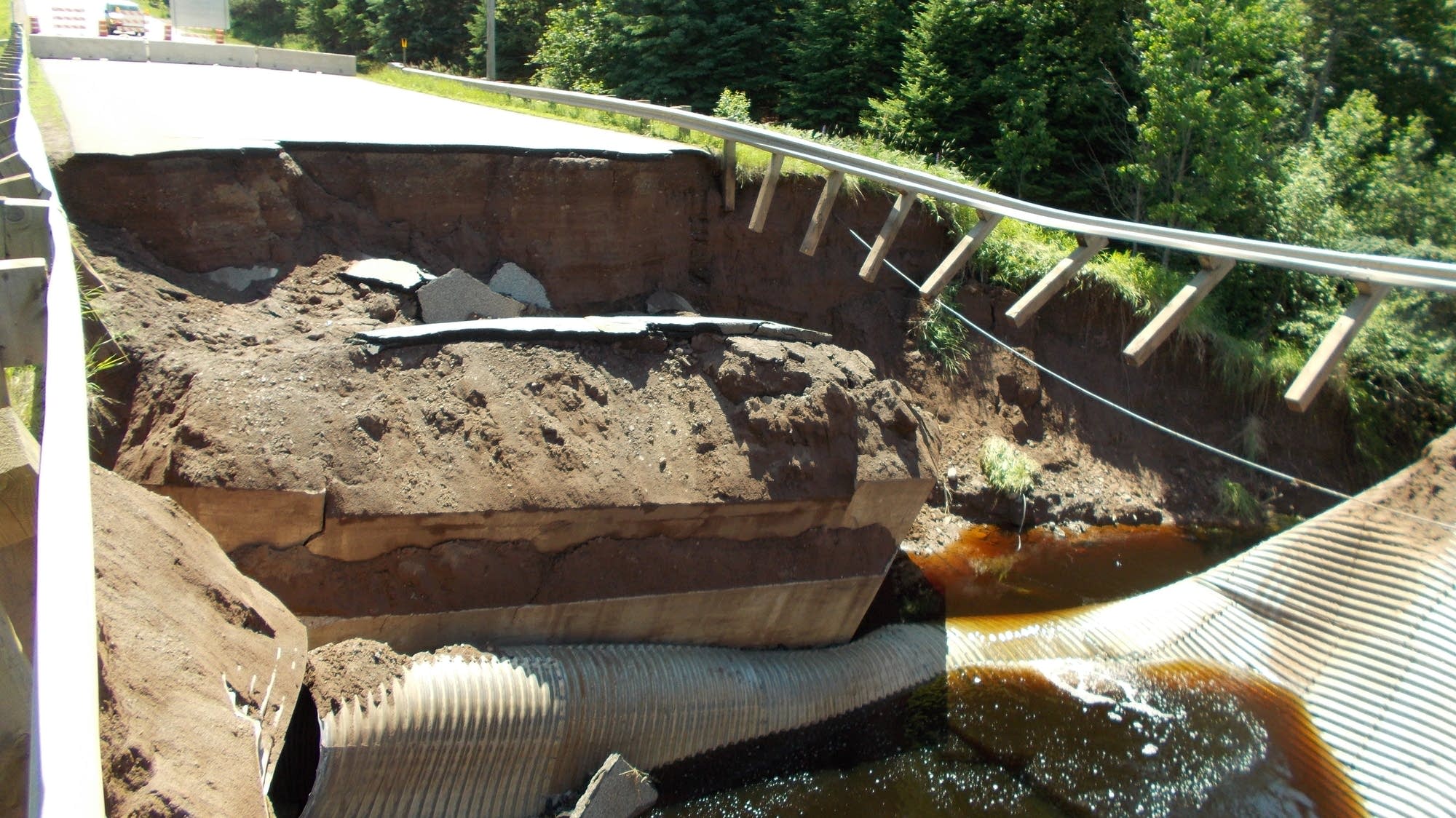 Duluth reopens another flooddamaged bridge MPR News