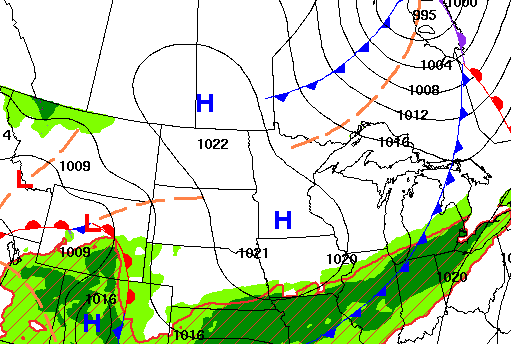 High pressure makes a nice Tuesday with more rain chances ahead