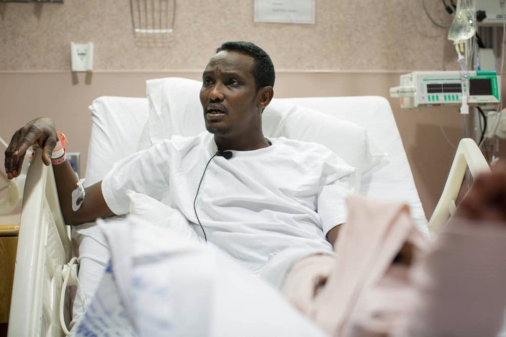 Fire victim Hersi Hassan