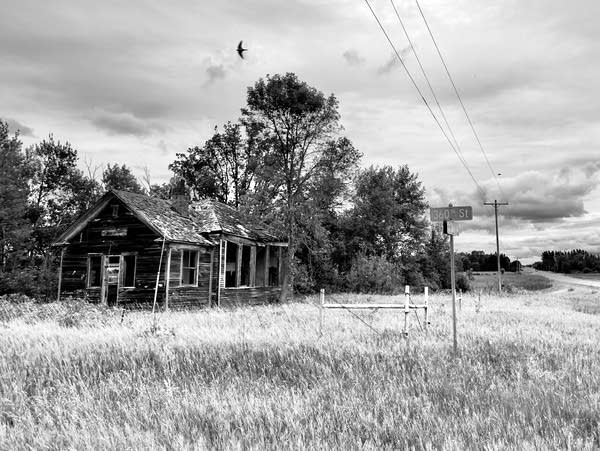 an abandoned building