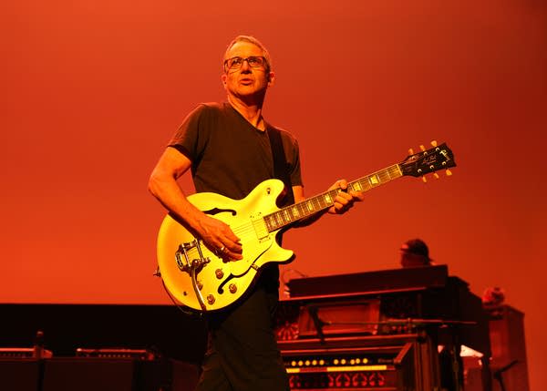 Stone Gossard of Pearl Jam performs onstage at Madison Square Garden on September 03, 2024, in New York City.