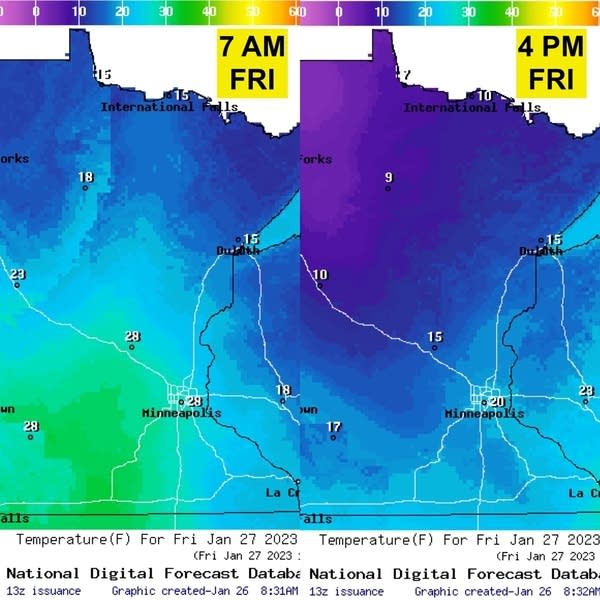 fri temps