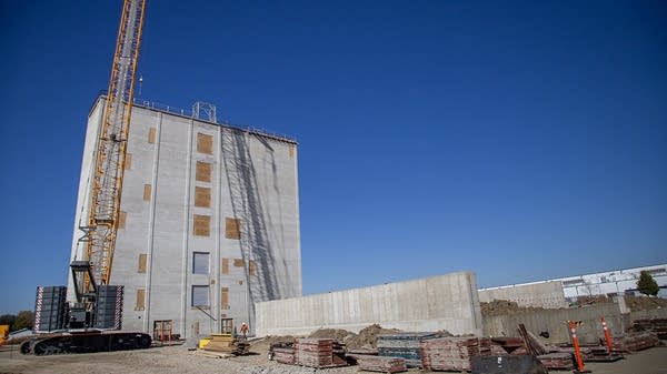 Green Acres Milling under construction in Albert Lea, Minnesota.
