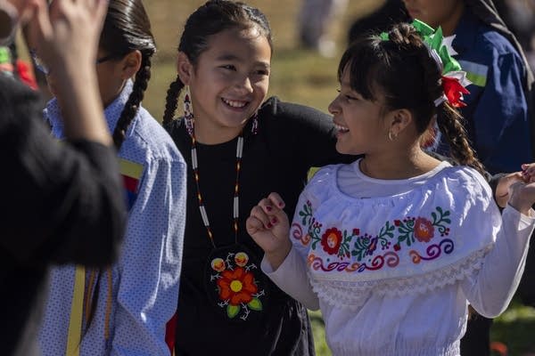 Scenes from a St. Paul school’s Indigenous Peoples Day celebration