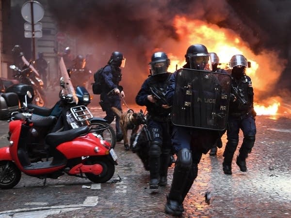 Riots in Paris