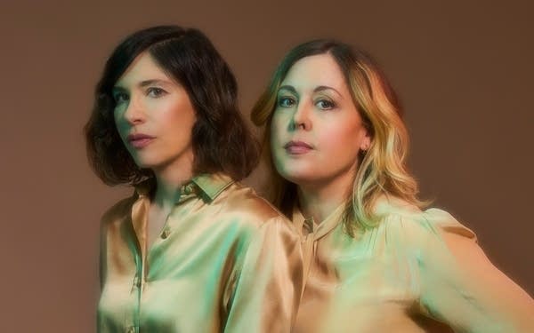 Carrie Brownstein and Corin Tucker of Sleater-Kinney