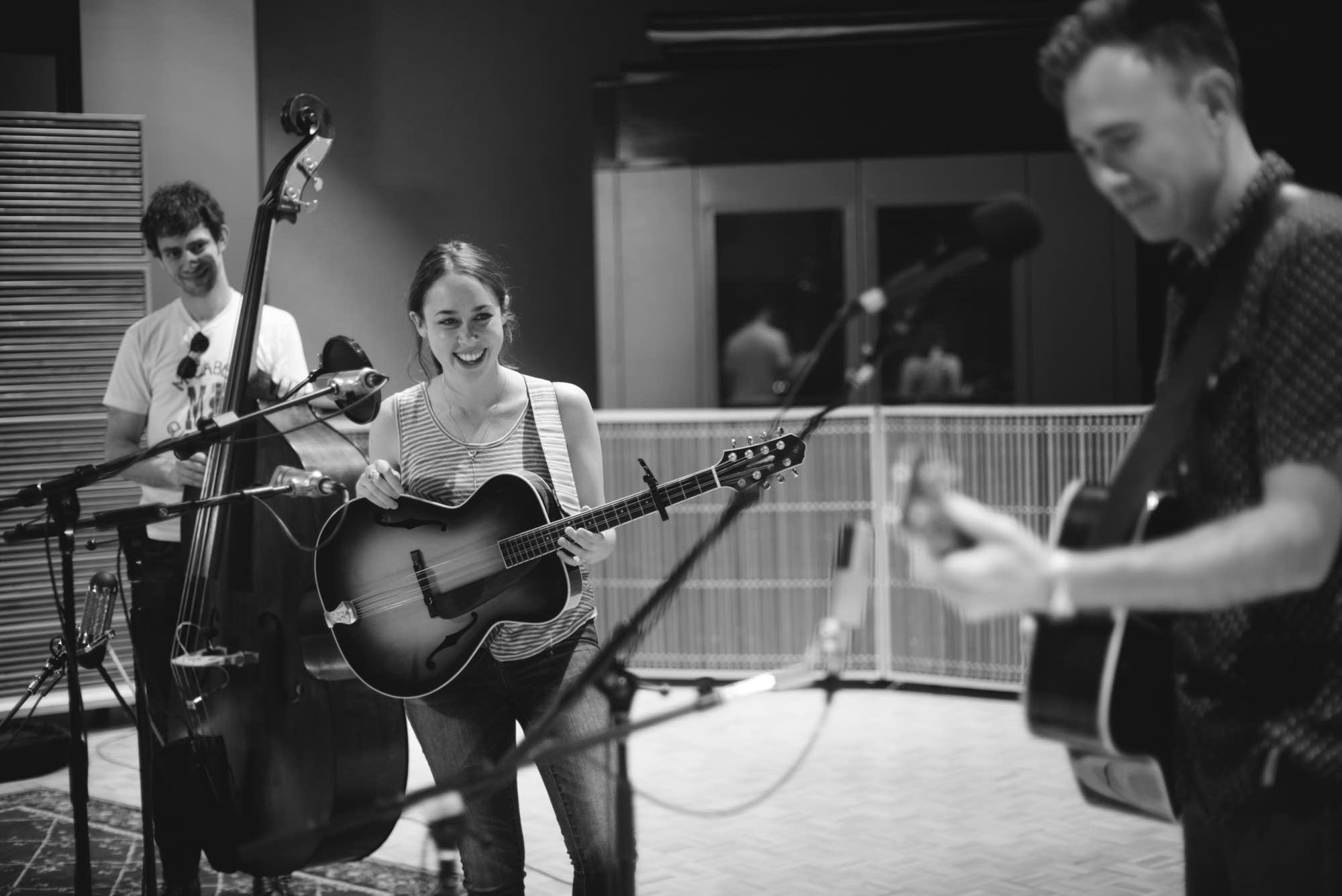 Sarah Jarosz performs in the Radio Heartland studio The Current