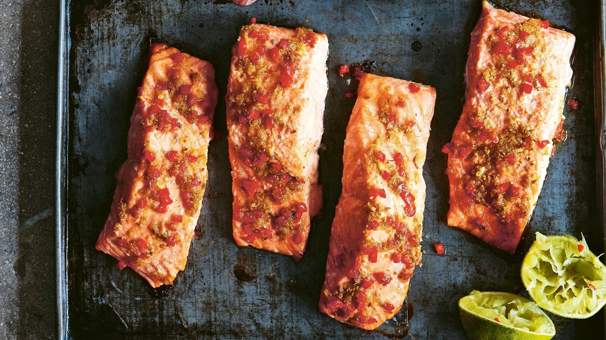 WNK- Salmon with Red Chili from Indian Kitchens