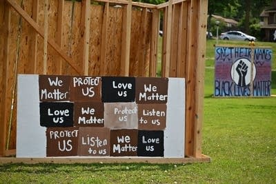 murals on display