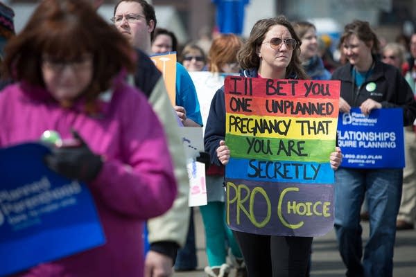Planned Parenthood demonstration