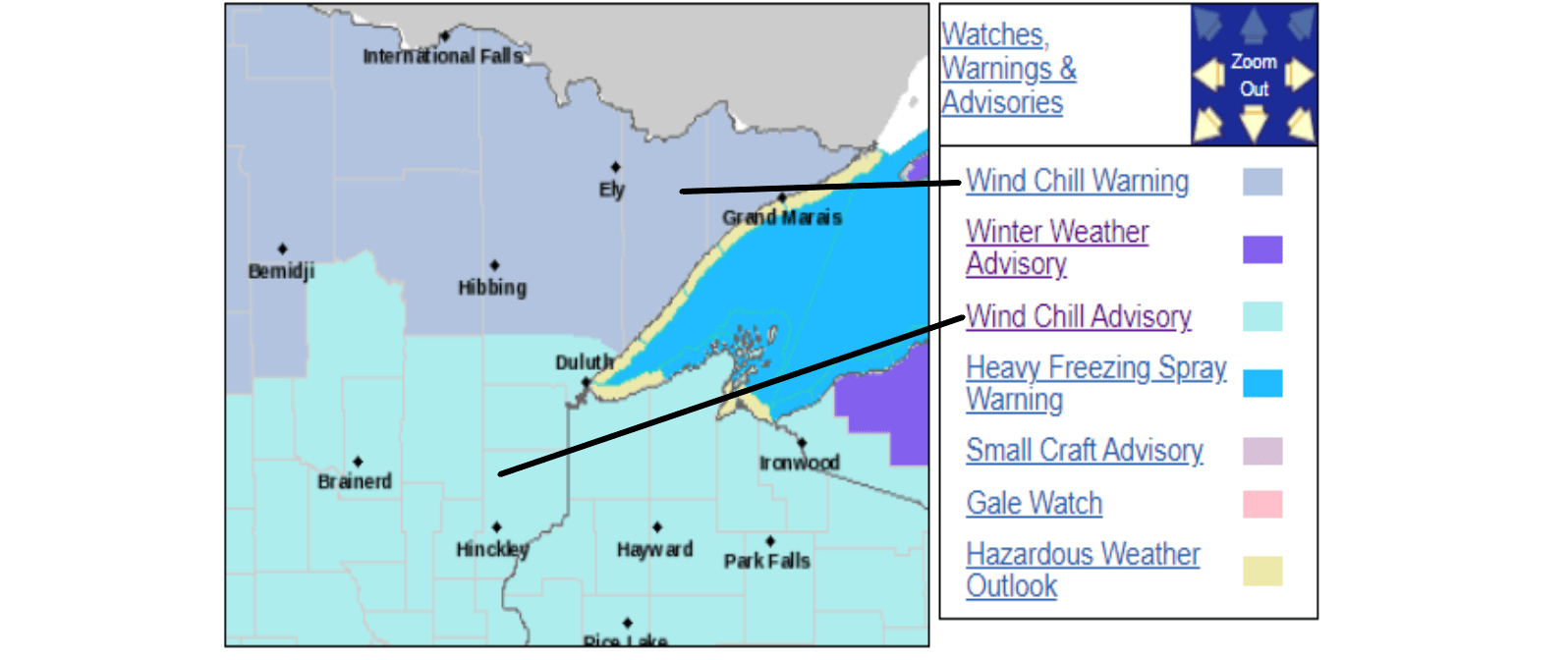 Cold Monday, then much milder