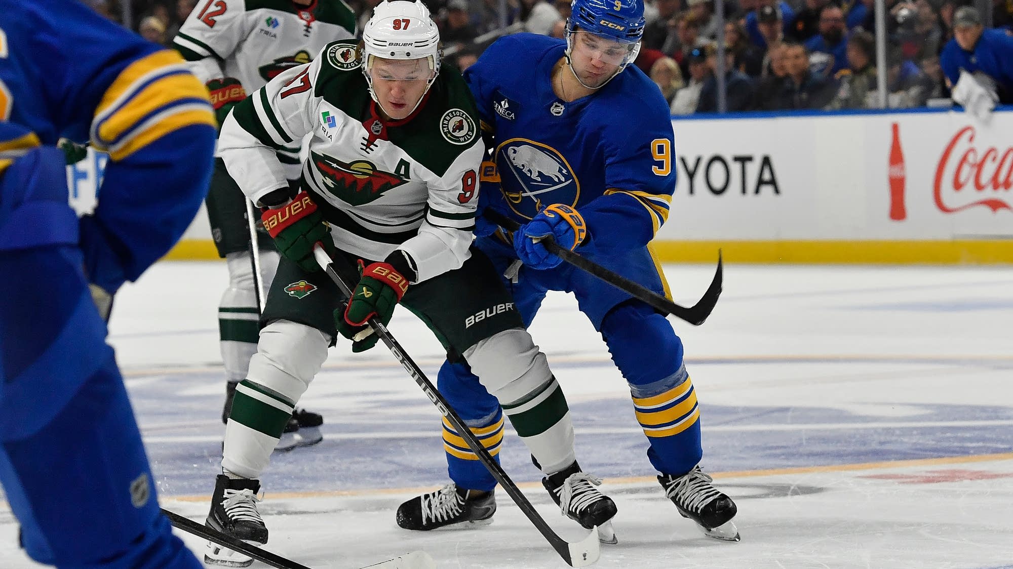 Owen Power lifts Sabres past Wild 3-2 in overtime